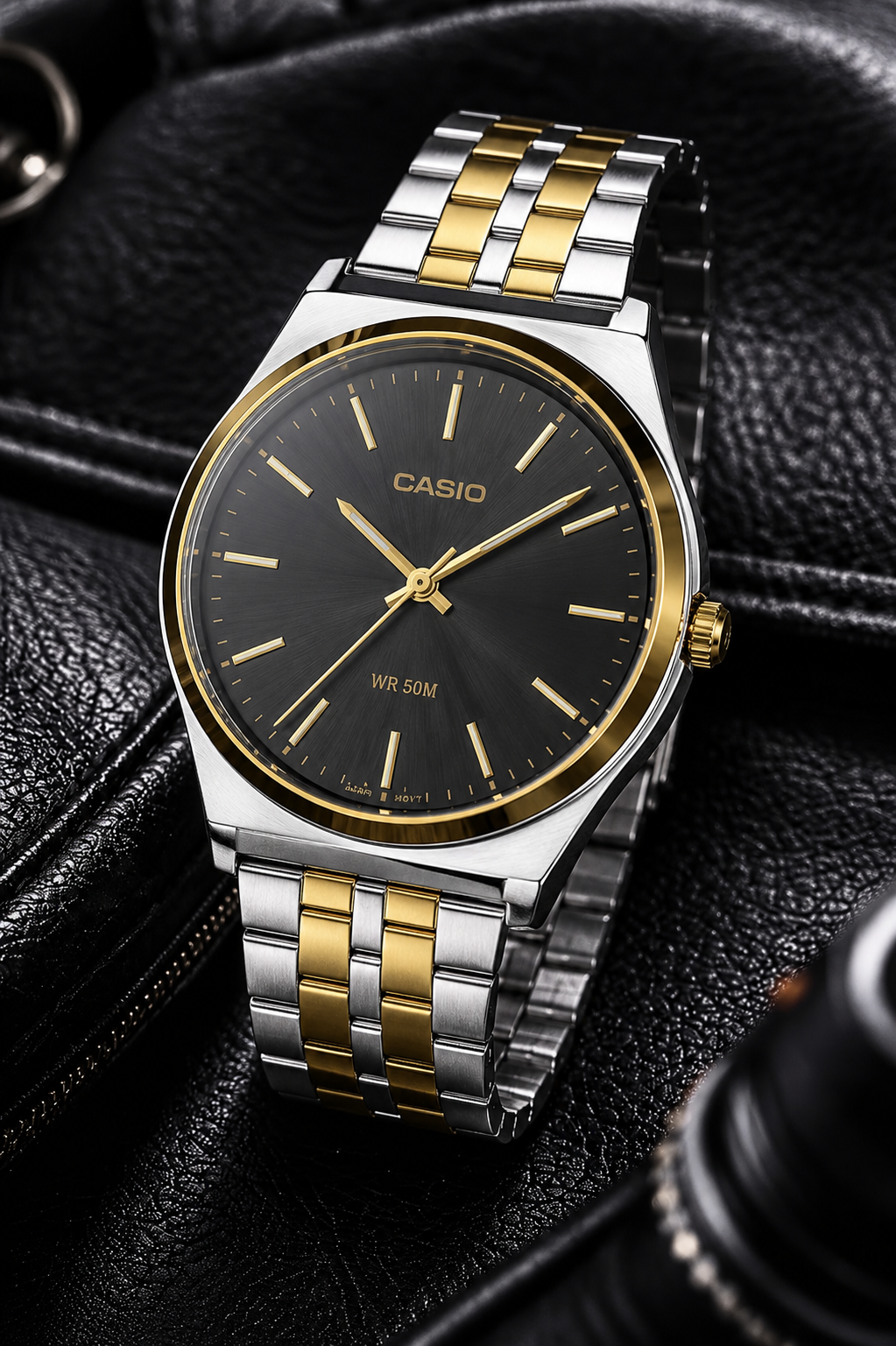 Montre Casio Prestige Bicolore — L'Élégance qui Impose le Respect