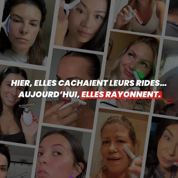 Lumi Beauty – Masseur Facial LED 7-en-1