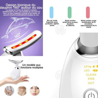 Masseur facial LED anti-âge