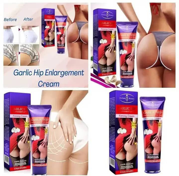Crème Fessier Garlic Hip - Retrouve Tes Courbes de Rêve Naturellement