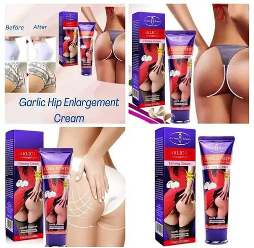 Crème Fessier Garlic Hip - Retrouve Tes Courbes de Rêve Naturellement