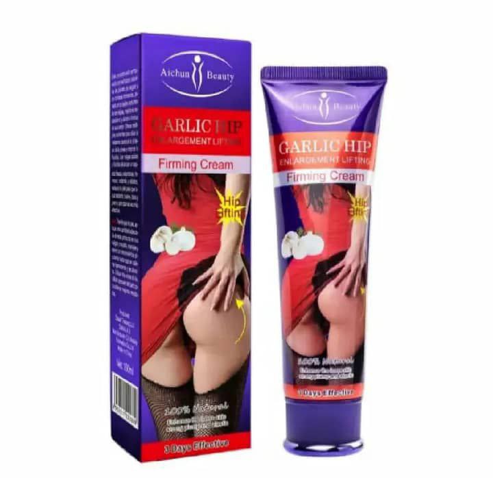 Crème Fessier Garlic Hip - Retrouve Tes Courbes de Rêve Naturellement