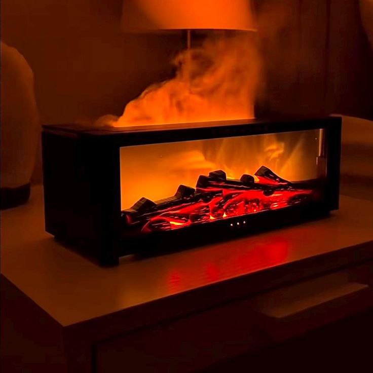 Diffuseur d'huiles essentielles a flamme