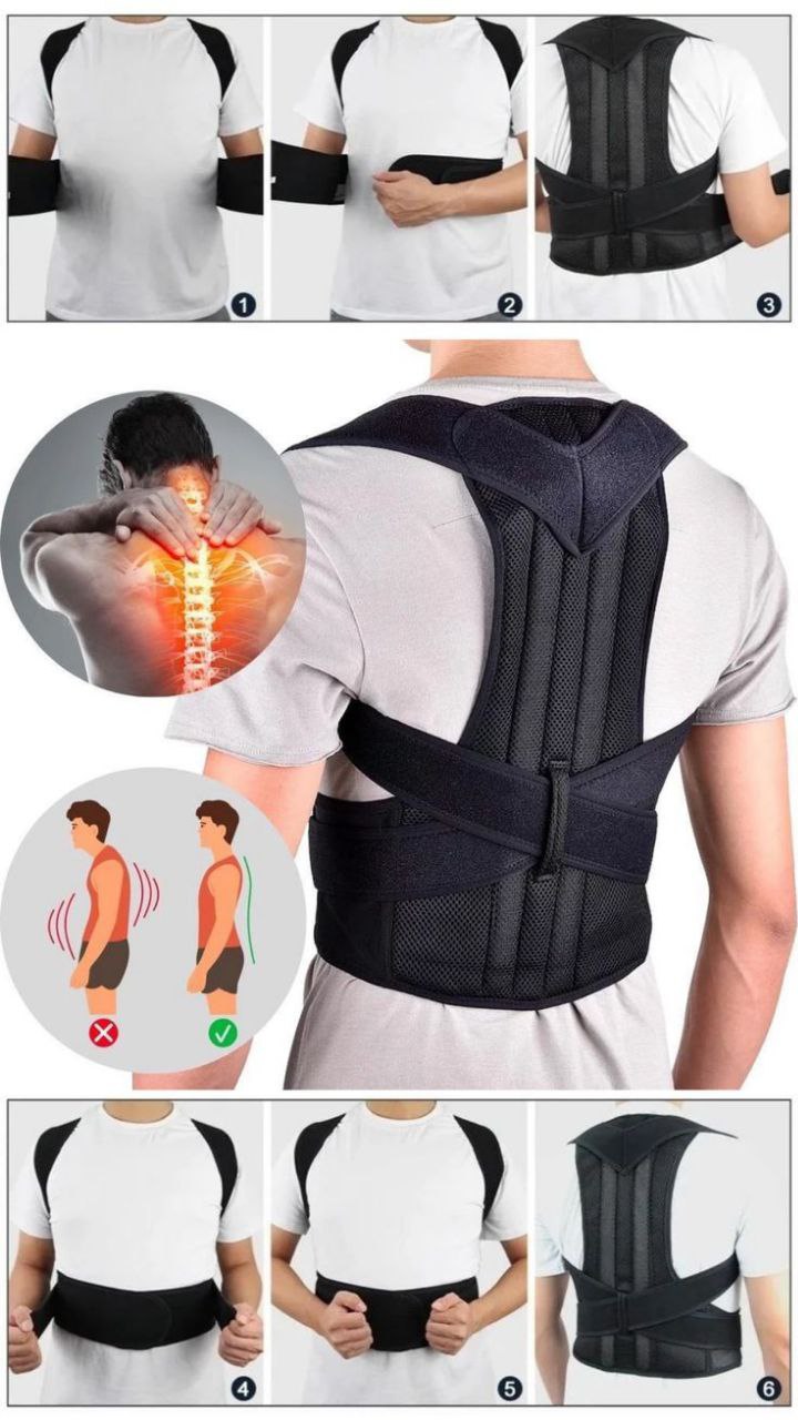 correcteur de posture (harnais dorsal ergonomique).