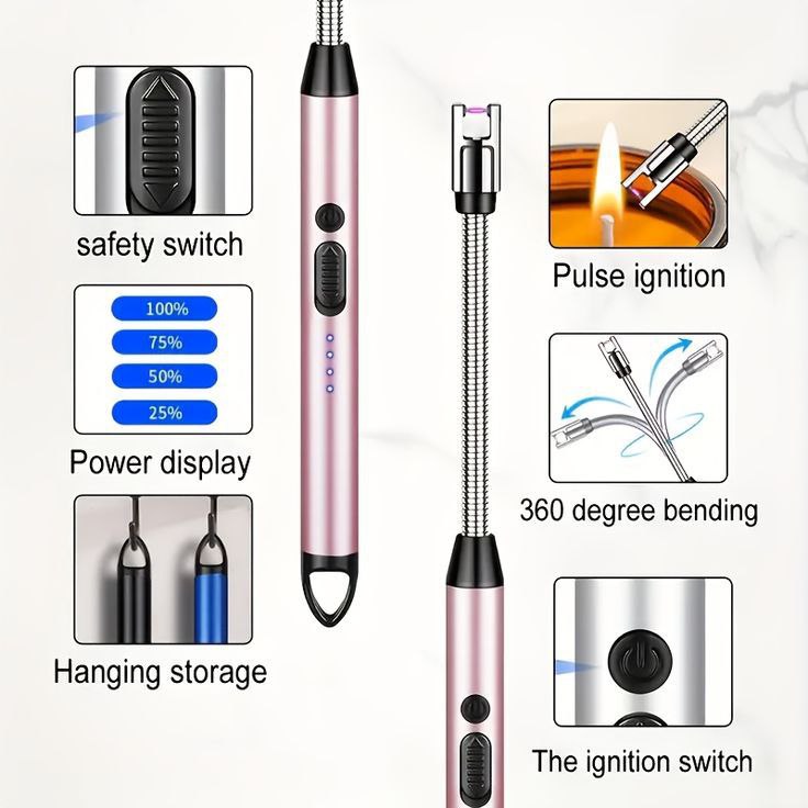 BRIQUET ÉLECTRIQUE RECHARGEABLE À ARC PLASMA