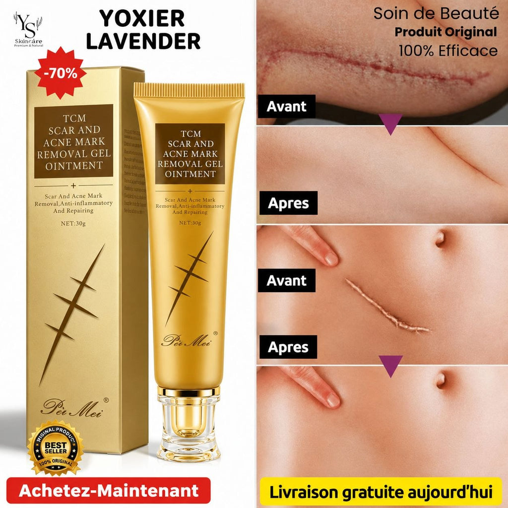 Crème pour vergeture et cicatrice