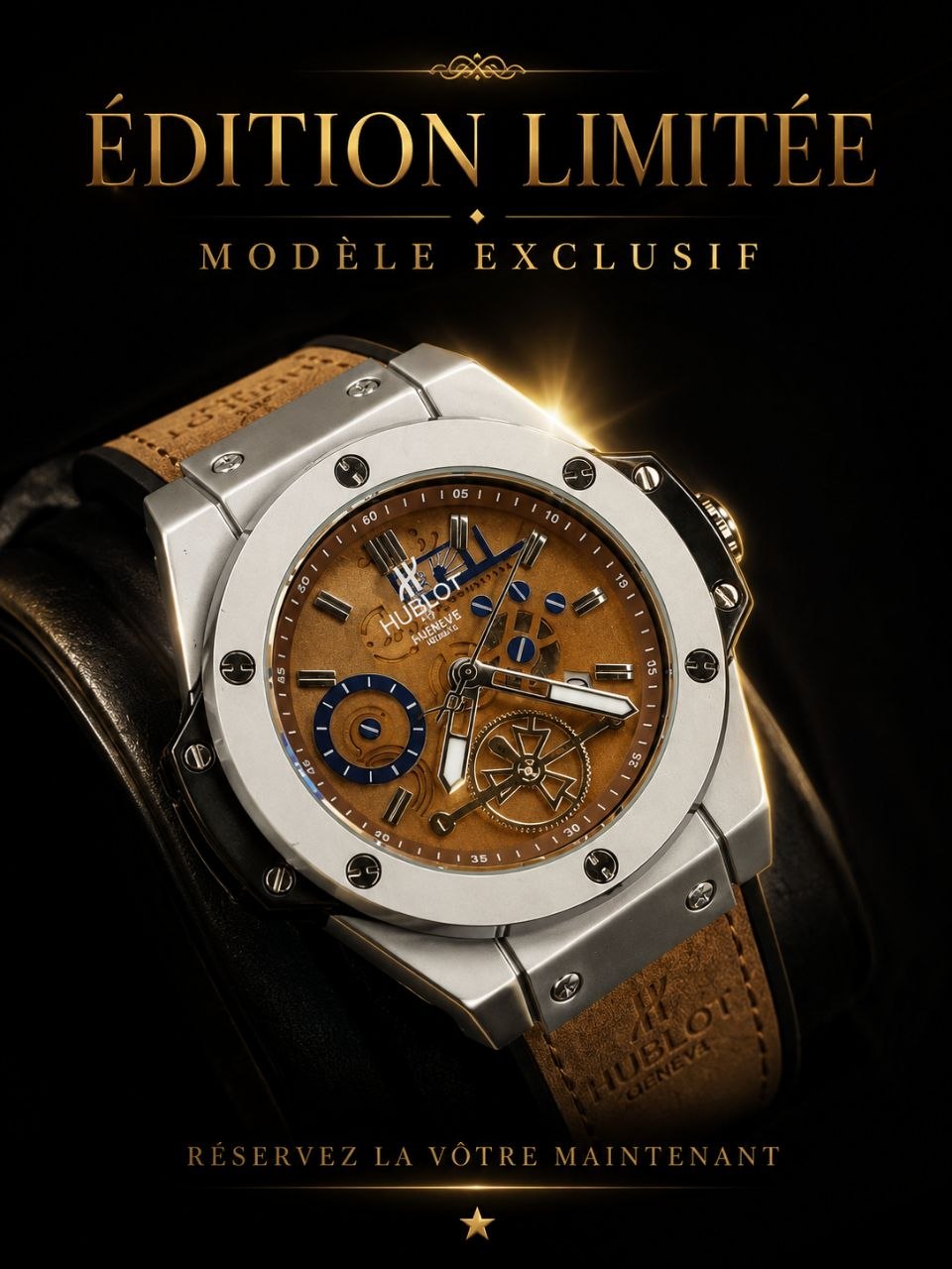 Montre Skeleton Prestige — Le Poignet des Hommes qui ont Réussi