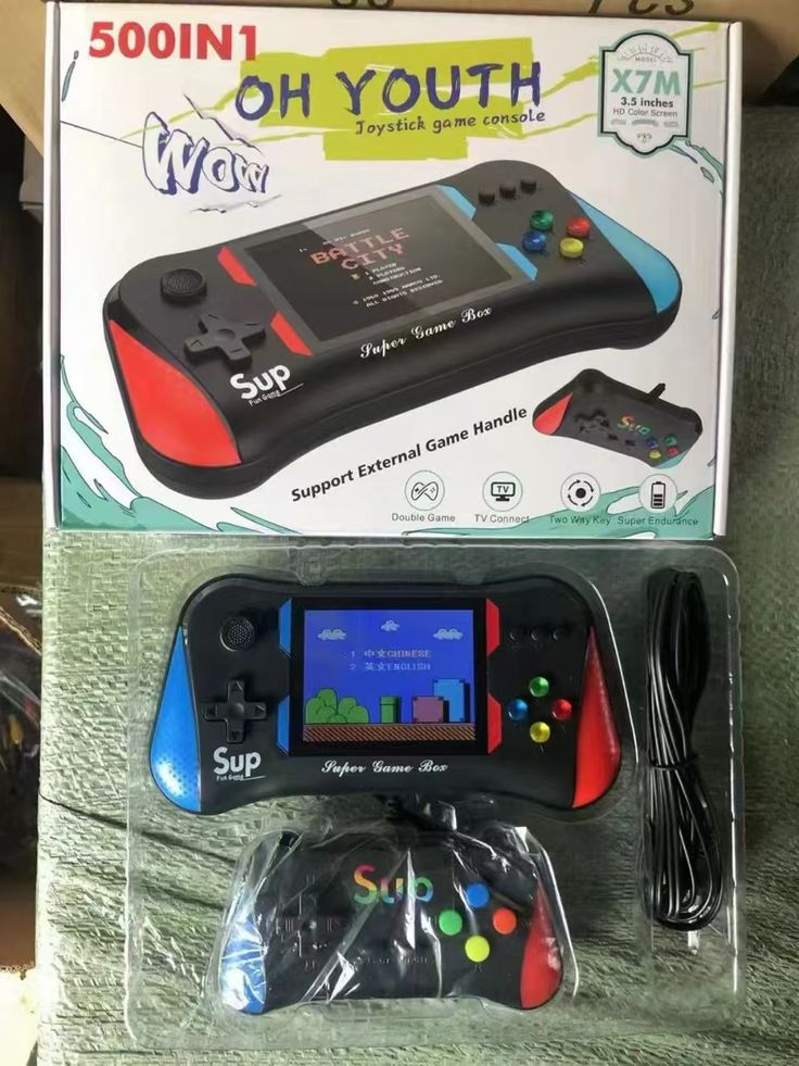 X7M Console de jeux video,🎁 Le Cadeau Parfait Pour Faire Briller Les Yeux de Votre Enfant Cette Fete